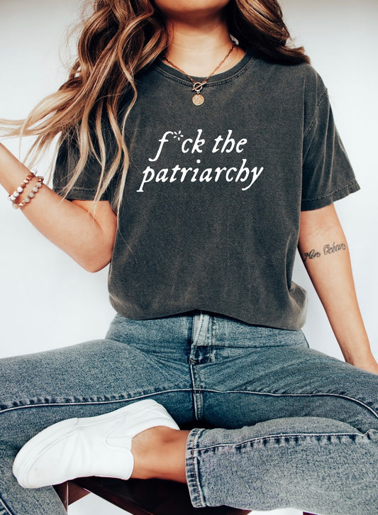 F*ck the patriachy Adult Unisex T-Shirt