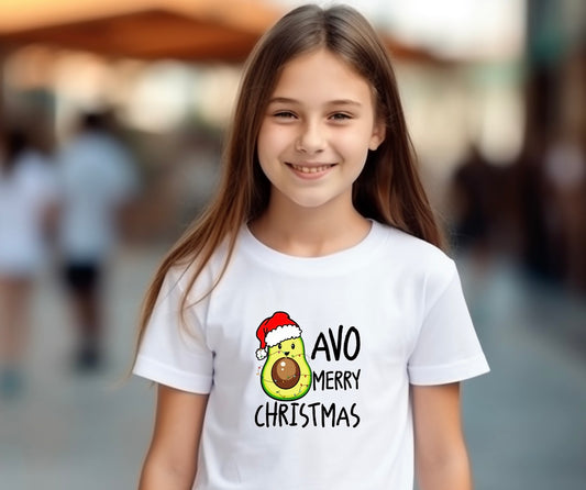 Avo Merry Christmas Kids T-Shirt - 0-7