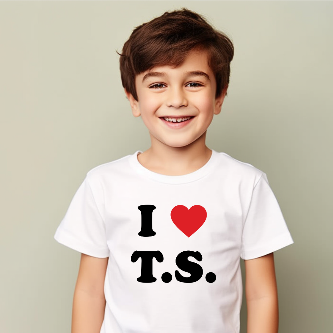 I ❤️ T.S. Kids T-Shirt - Youth Size 8-14