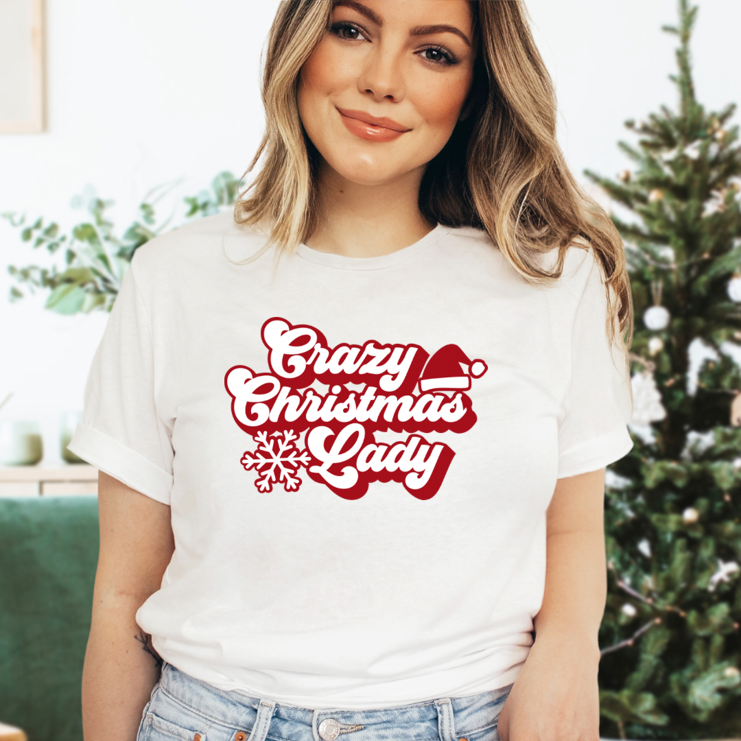 Christmas Retro Printed T-shirts