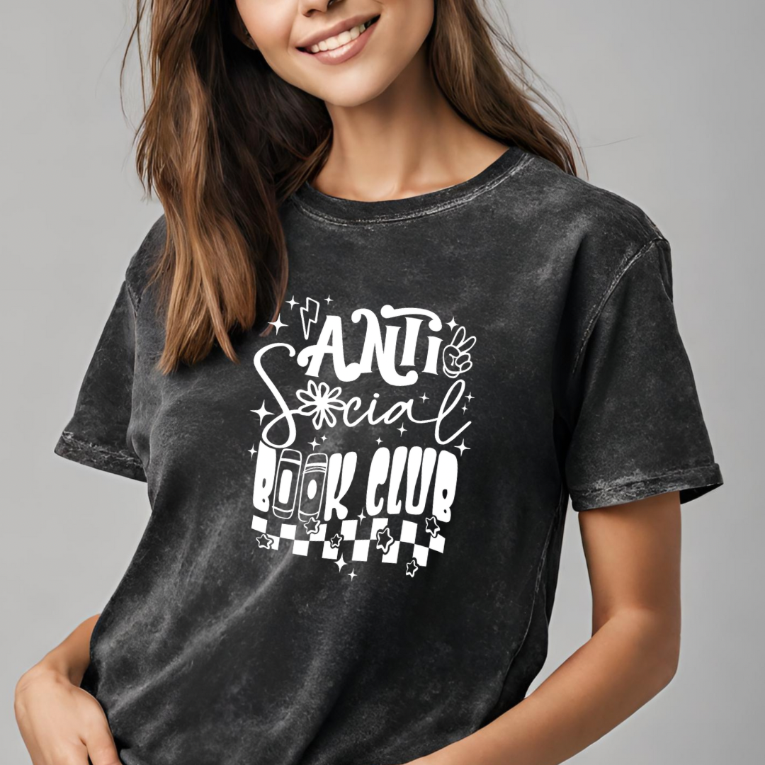 Anti Social Book Club Adult Unisex T-Shirt