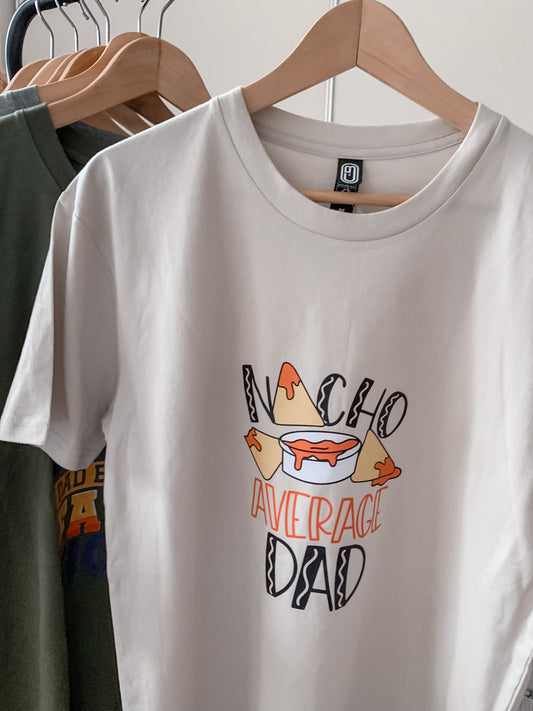 Nacho average Dad Printed T-Shirt