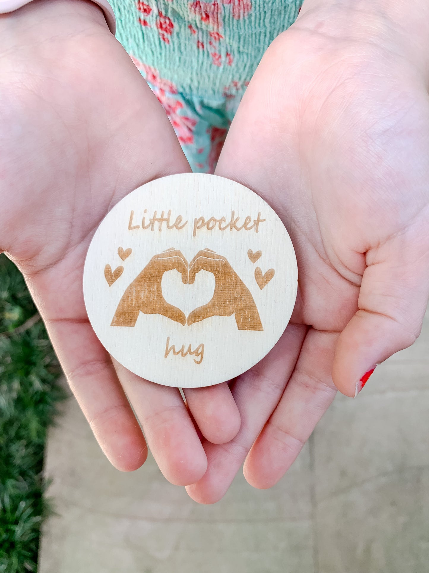 Little Pocket Hug with card